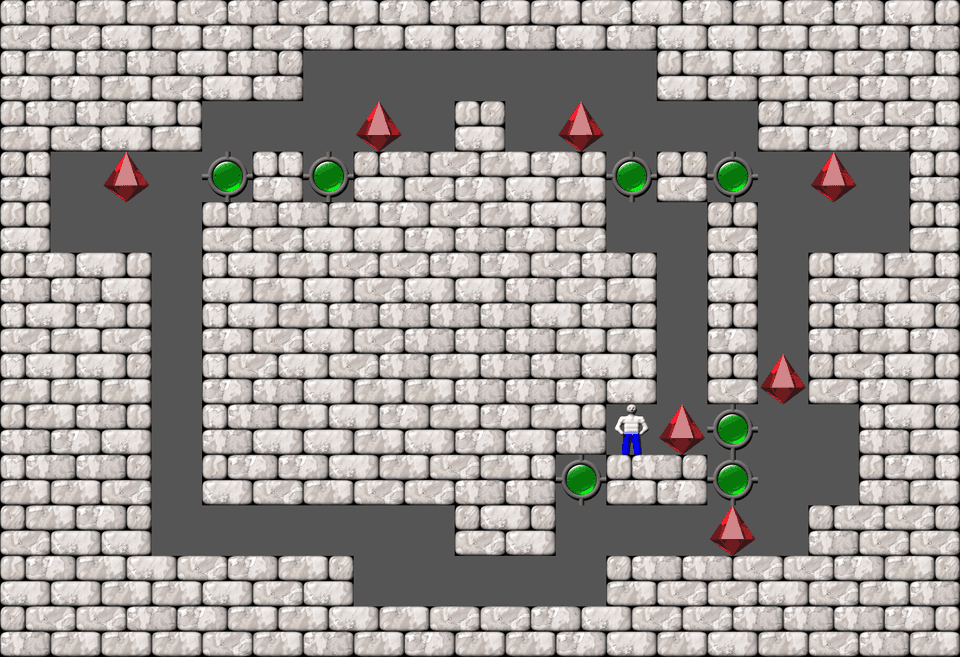 Сокобан More Bugs collections уровень 611